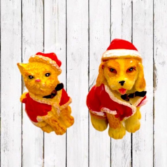 Cat Dog Figurine Set Humane Society of United States - Picture 13 of 14